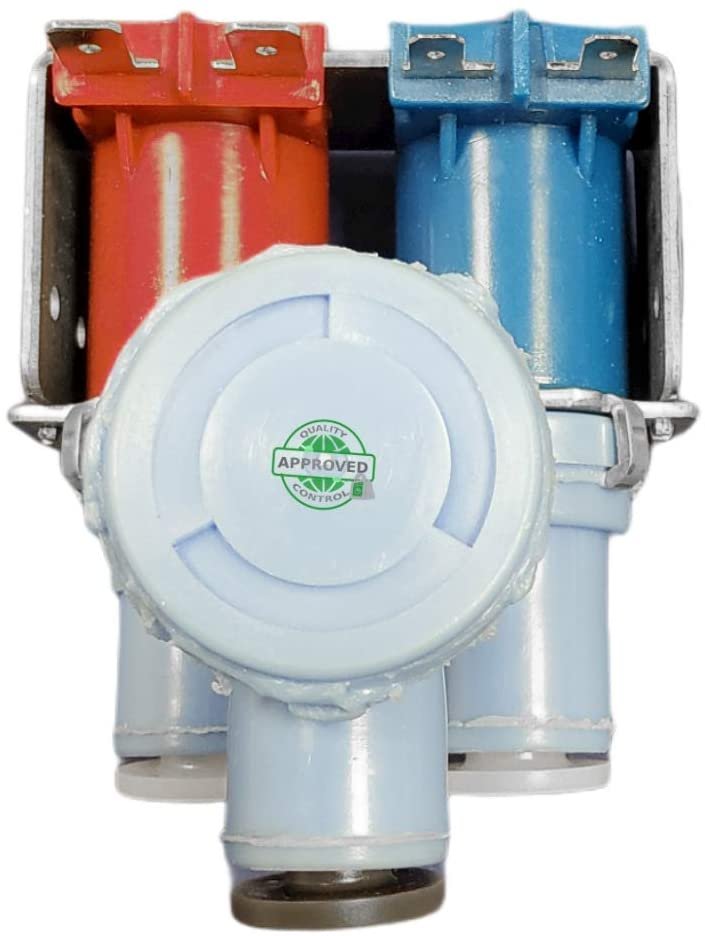 GlobPro AP2071736-PS304366 Water Valve no ice cubes 2 coil Refrigerator Replacement for and compatible with GE Kenmore AP2071736-PS304366 Heavy DUTY