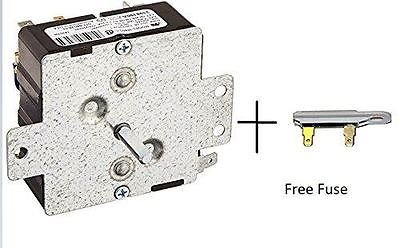 Express Parts Whirlpool Kenmore Dryer Timer UNI90129 Fits PS11745794 KIT Includes FREE FUSE
