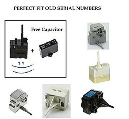 Kenmore Whirlpool Refrigerator Start Device WPW10197428 PS11750123