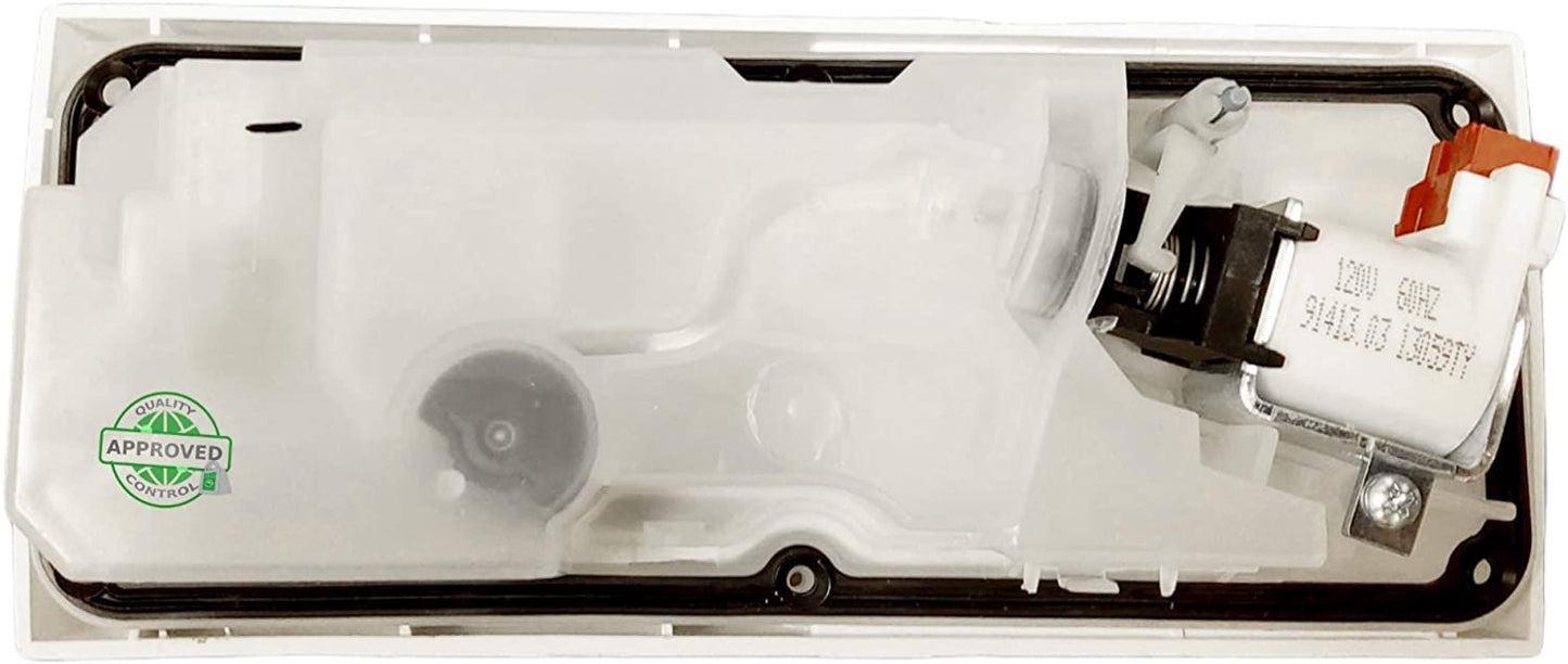 GlobPro 1515027 WPW10224428VP Diswasher Detergent & Rinse Aid Dispenser 8 7/16" length Approx. Most USA Appliances 1515027 WPW10224428VP Heavy DUTY