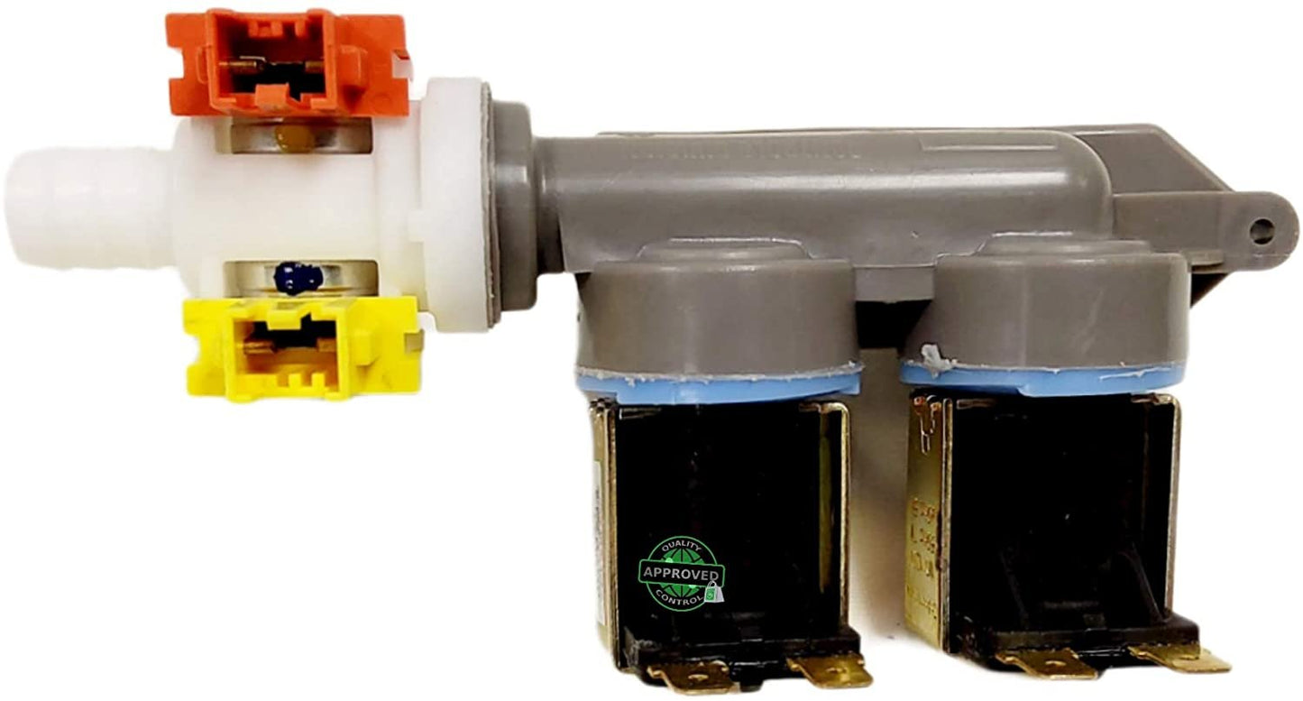 GlobPro PD00034614 AP6013541 PS11746767 EAP11746767 Washer Water Valve 2 coil Replacement for and compatible with Whirlpool Maytag Kenmore PD00034614 AP6013541 PS11746767 EAP11746767 Heavy DUTY