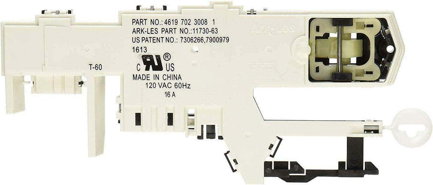 Global Solutions - Washer Door Latch Lock Switch 4619 702 3008-46197023008