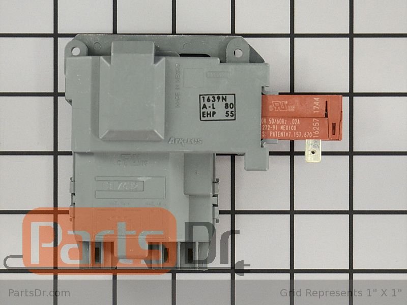 AP6285657 Kenmore Frigidaire Washer Door Lock Switch
