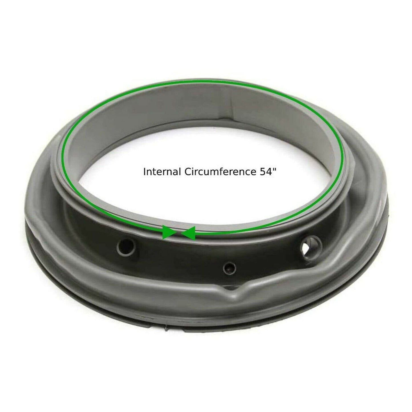 GlobPro W10474367-W10900506 Washer Door Boot Seal Diameter 22" Approx. Replac...