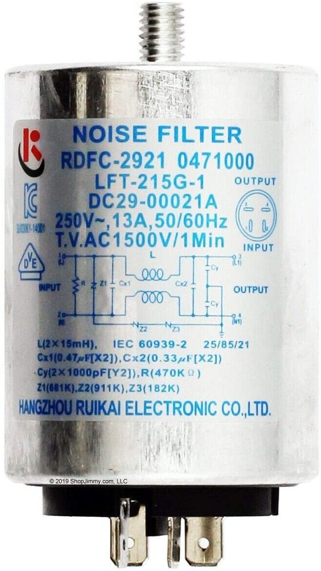Global Solutions - Washer Noise Filter 3377659