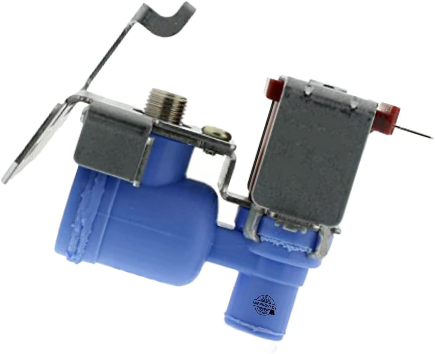 GlobPro WR57X10033 Fridge Water Inlet Valve Only1 Coil ¼"inches hose Replacement for and compatible with GE Kenmore Heavy DUTY