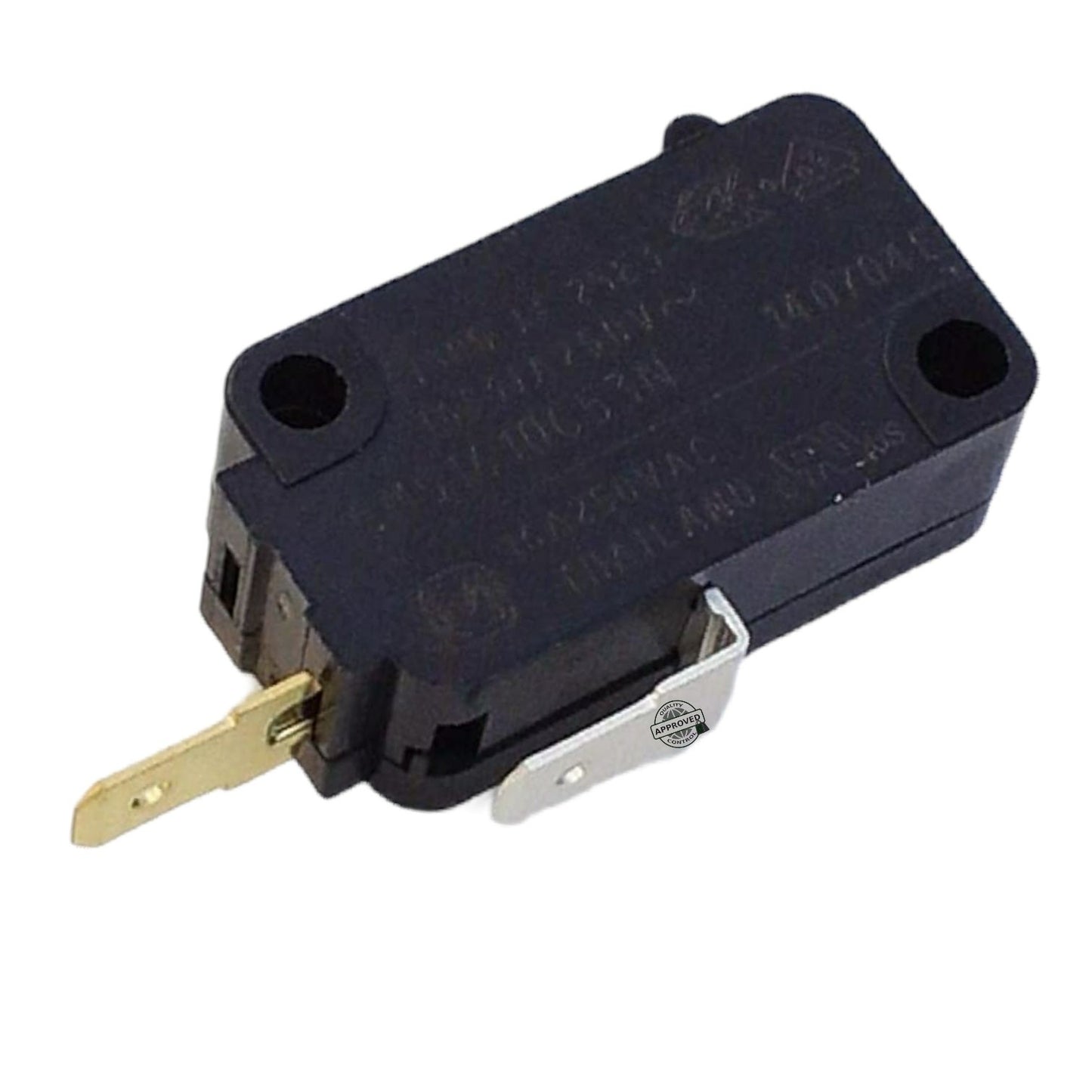 GlobPro WB24X0329 WB24X0368 WB24X0384 WB24X0401 Microwave Secondary Door Switch 1" ½ Length Approx. Replacement for and Compatible with GE Hotpoint Kenmore Heavy Duty