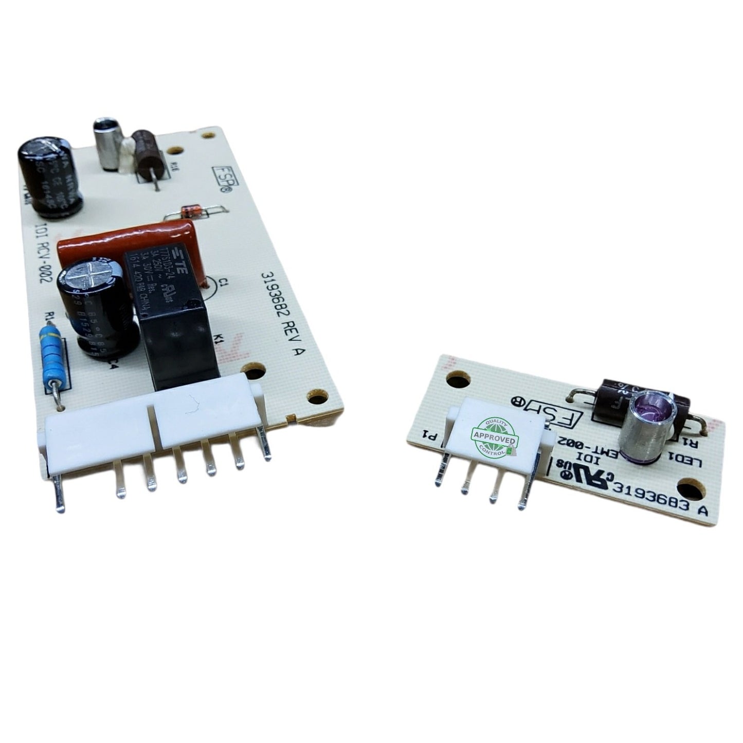 GlobPro 2198586 2220398 2220402 2255114 Fridge Control Board Kit 10" ½ length Approx. Replacement for and compatible with KitchenAid Whirlpool Kenmore Maytag Heavy DUTY