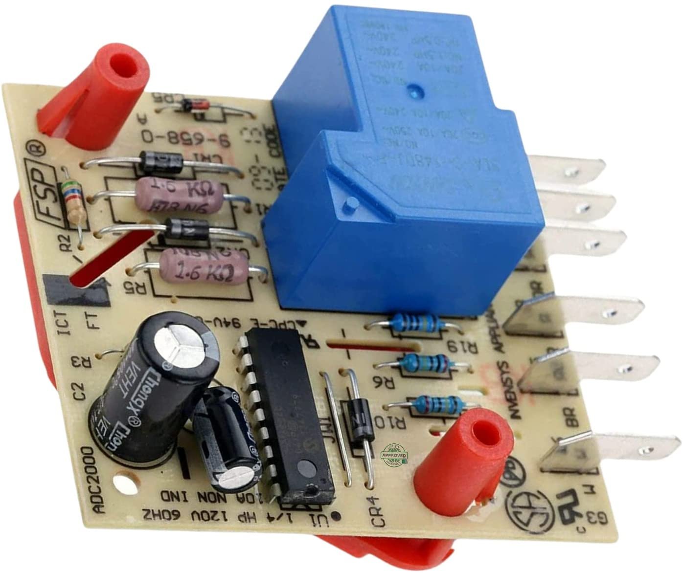 GlobPro WPW10352689 Fridge Main Control Board 5" ¼ length Approx. Replacement for and compatible with Maytag Whirlpool Kenmore Heavy DUTY