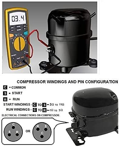 GlobPro 241527802 Fridge Relay terminal 1/4 Replacement for and compatible with LG Heavy DUTY