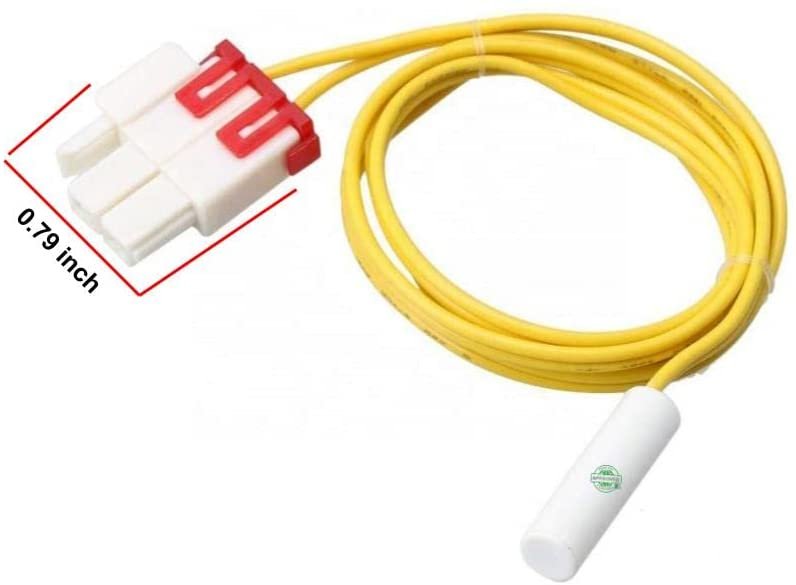 GlobPro AP4135567 PS4138681 EAP4138681 PD00040489 Fridge Temperature Sensor 2 terminals Replacement for and compatible with Samsung Heavy DUTY