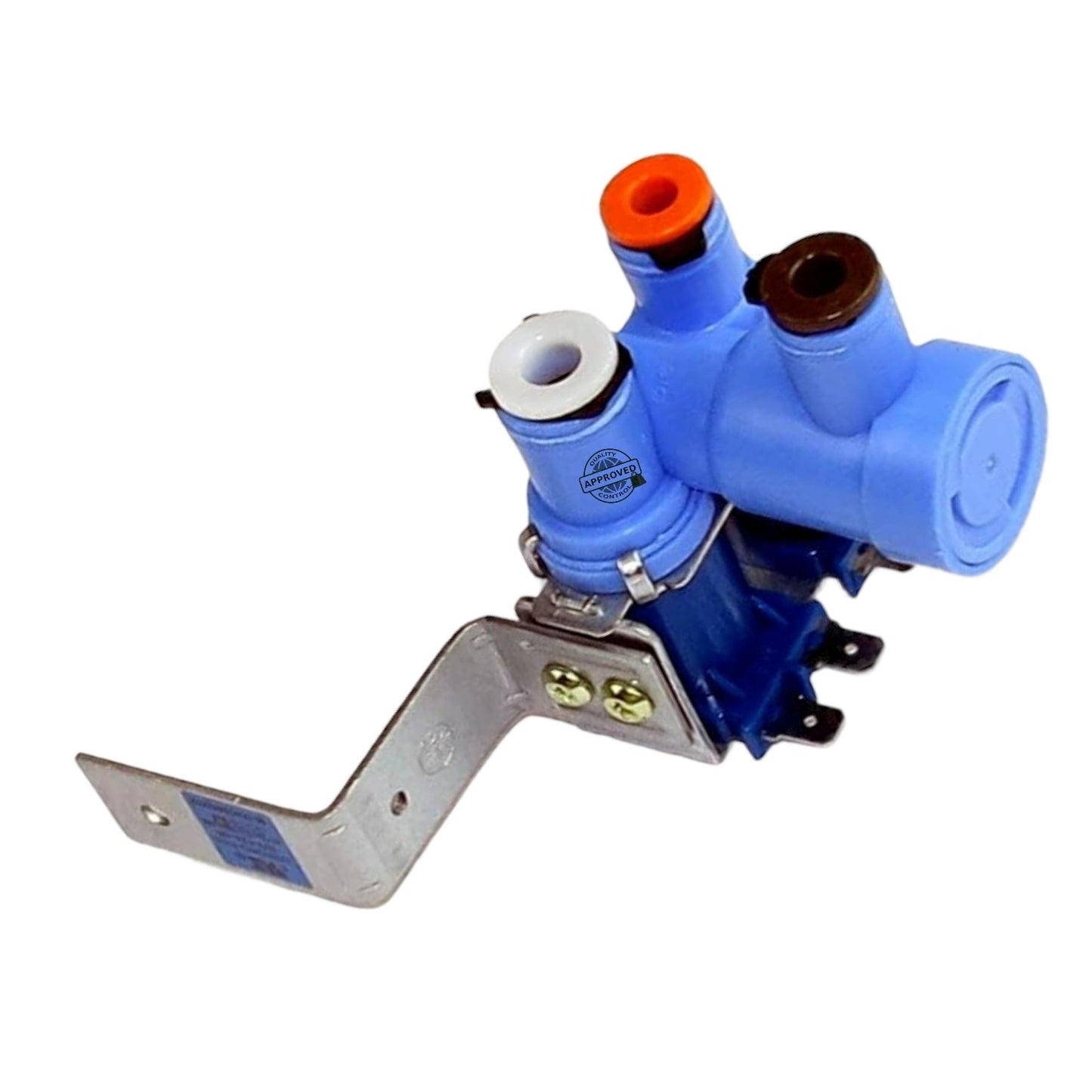 GlobPro 5221JB2010U AJU33843201 MJX41869201 Frigde Water Inlet Valve Assembly 2 Coil 5" ¼ length Approx. Replacement for and compatible with Kenmore LG Heavy DUTY