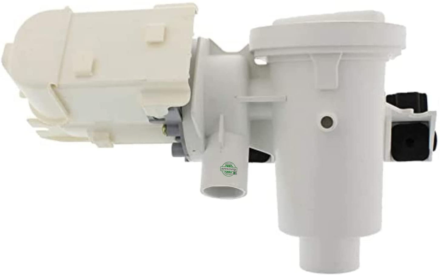 GlobPro 280187 Washer Drain Pump 11" length Approx. Replacement for and compatible with Whirlpool Kenmore Maytag KitchenAid Heavy DUTY