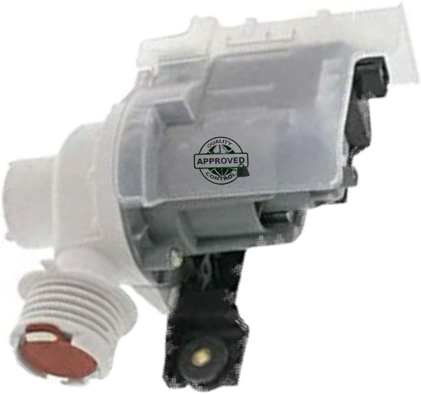 GlobPro WH23X10004 WH23X10012 947781 Washer Water Drain Pump Assembly 5 ¼" length Approx. Replacement for and compatible with GE WH23X10004 WH23X10012 947781 Heavy DUTY