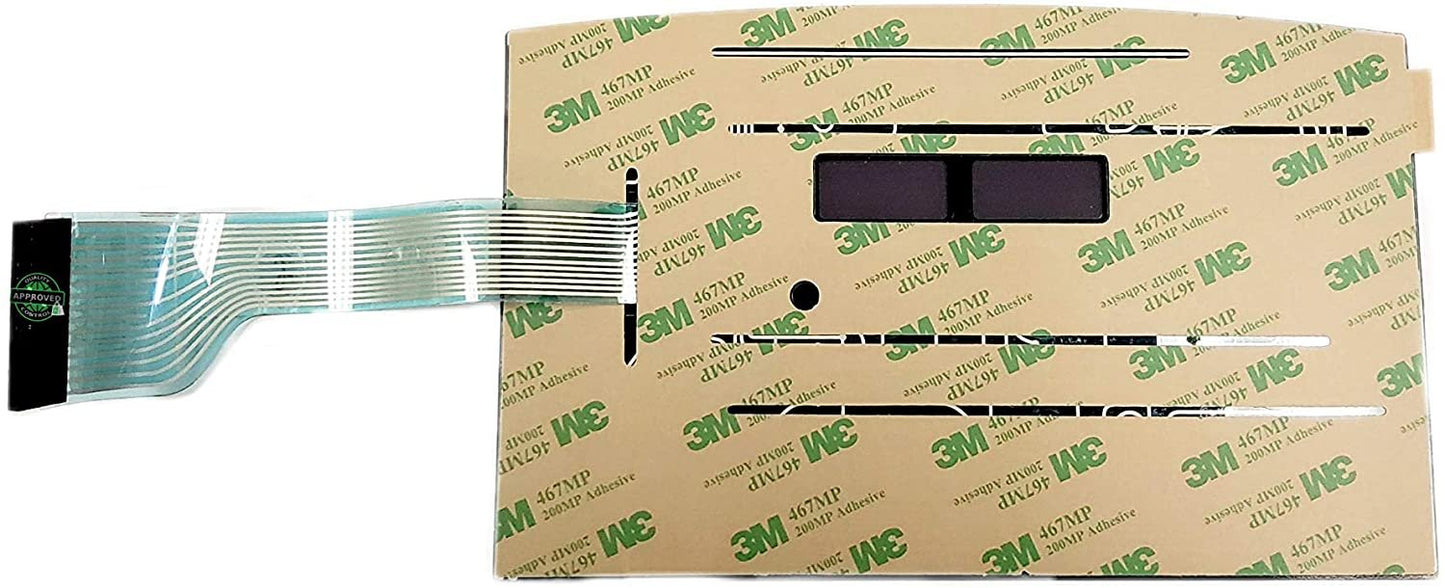 GlobPro EAP11731474-PD00027199 Dispenser Control Board and Touchpad (Black) (ONLY DISPLAY) Replacement for and compatible with Whirlpool brands include EAP11731474-PD00027199 Heavy DUTY