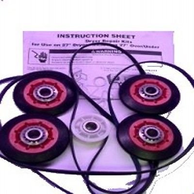 Express Parts AP3109602 4392067 Dryer Repair Kit Belt & Rollers Maintenance Idler pulley NEW