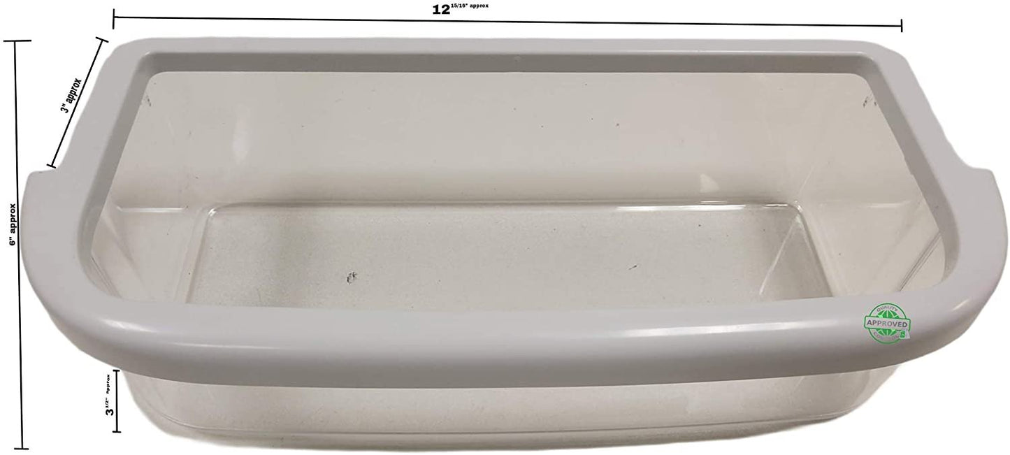 GlobPro WPW10371194 Refrigerator Shallow Door Bin 12 15/16 length Approx. WPW10371194 Heavy DUTY