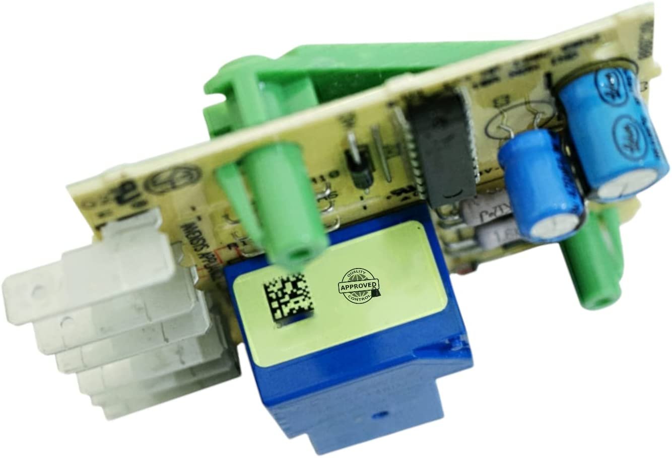 GlobPro 2154674 2162270 2162373 2169266 901240 Fridge Defrost Control Board 6 terminales 3" ¼ length Approx. Replacement for and compatible with Whirlpool KitchenAid Maytag Heavy DUTY