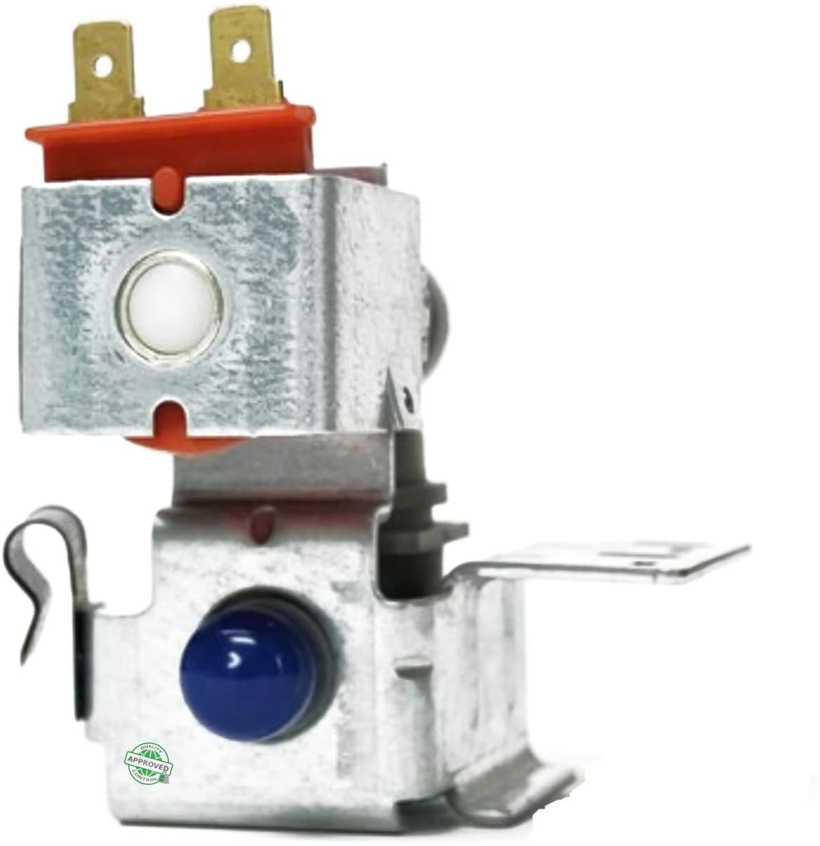 GlobPro 2181704 2181915 2181917 2182104 Fridge Water Inlet Valve 3" ¾ length Approx Replacement for and compatible with Whirlpool Maytag KitchenAid Heavy DUTY