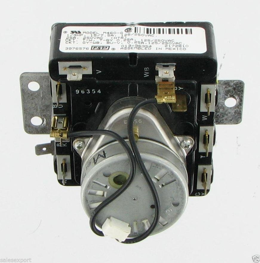 Express Parts 3976576 Whirlpool Kenmore Laundry Dryer Timer 3976576 New Genuine OEM