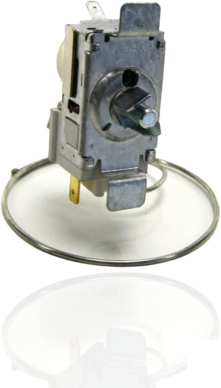 GlobPro 245D1262P001 WR09X0547 WR09X10027 WR09X10042 Fridge Temperature Control Thermostat 2" ¾ length Approx Replacement for and compatible with Hotpoint GE Kenmore Heavy DUTY