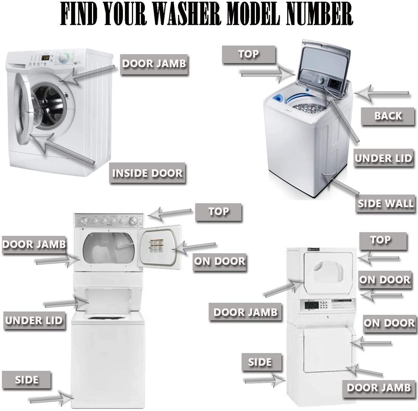 GlobPro DA34-00004D Frid Compressor Relay Protector O/L Overoload Heavy DUTY