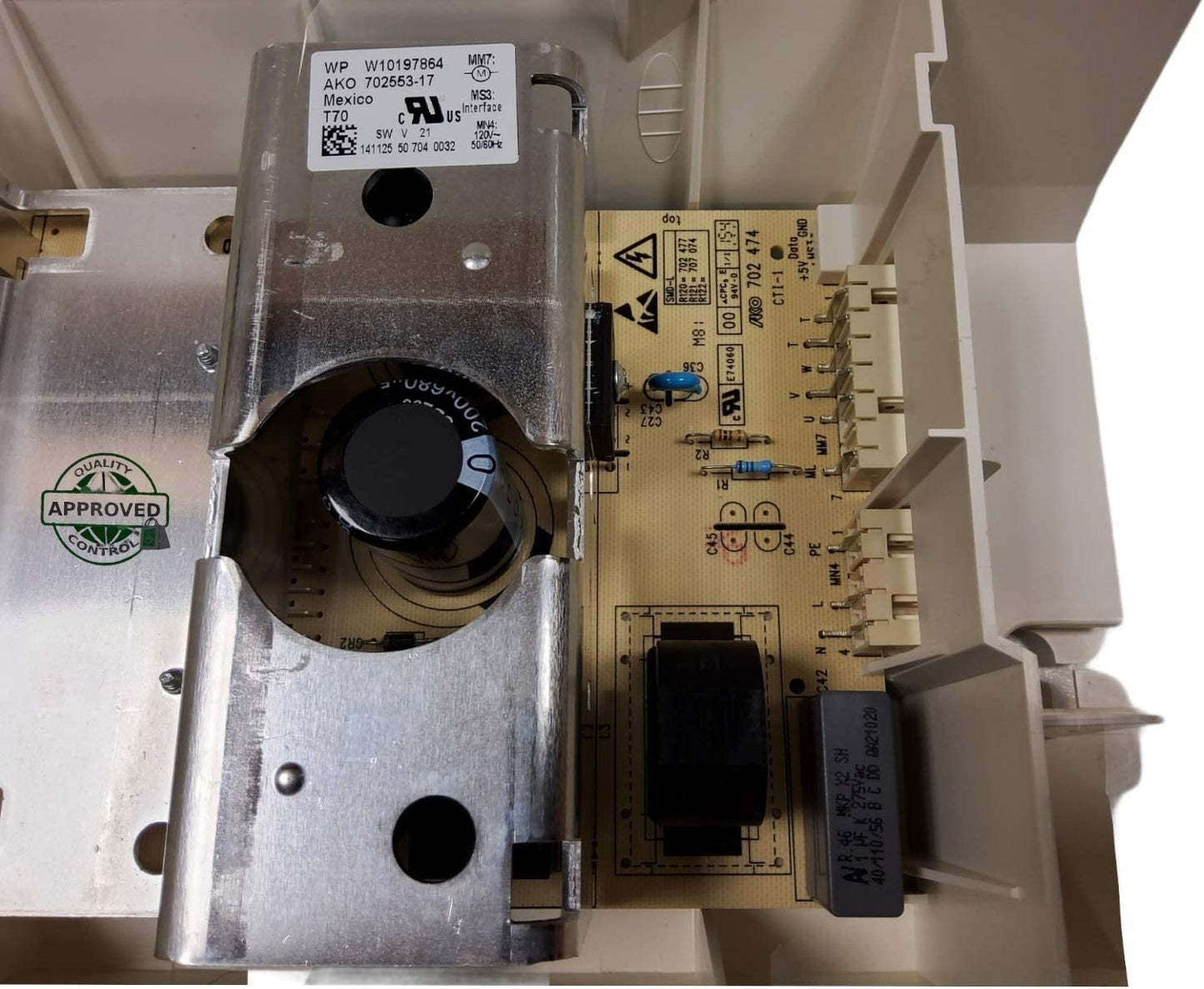 GlobPro WPW10197864 Washer Main Control Board 9 ½" length Approx. Replacement for and compatible with Whirlpool Kenmore Maytag Heavy DUTY