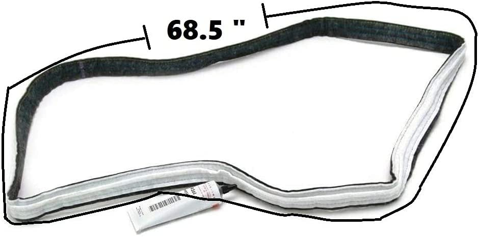 DrEquipUS W10612022 Felt Drum Seal Replacement for and compatible with Whirlpool Roper Estate Kenmore/Sears Heavy DUTY