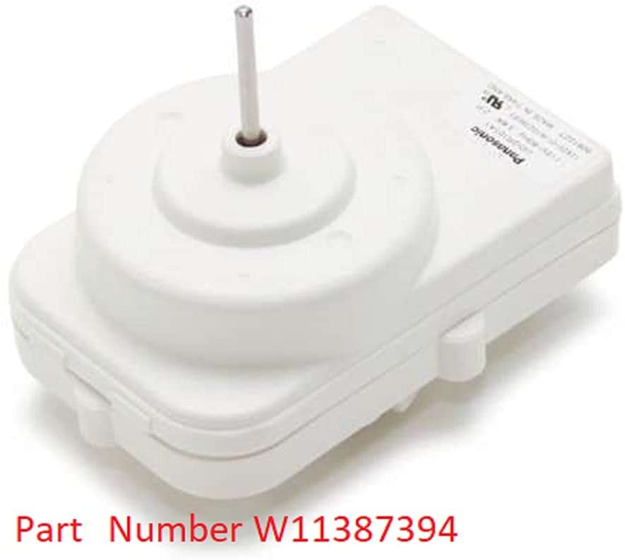 DrEquipUS W11387394 Condenser Fan Motor Replacement for and compatible with Jenn-Air Maytag Admiral KitchenAid Heavy DUTY