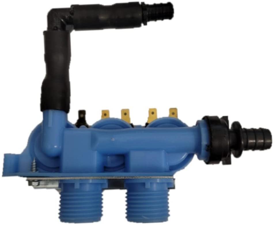 Global Products Washer Water Inlet Valve, 3 Coil Compatible with 3357901, 144, 64163, 99989698, PS341642, AP3096174