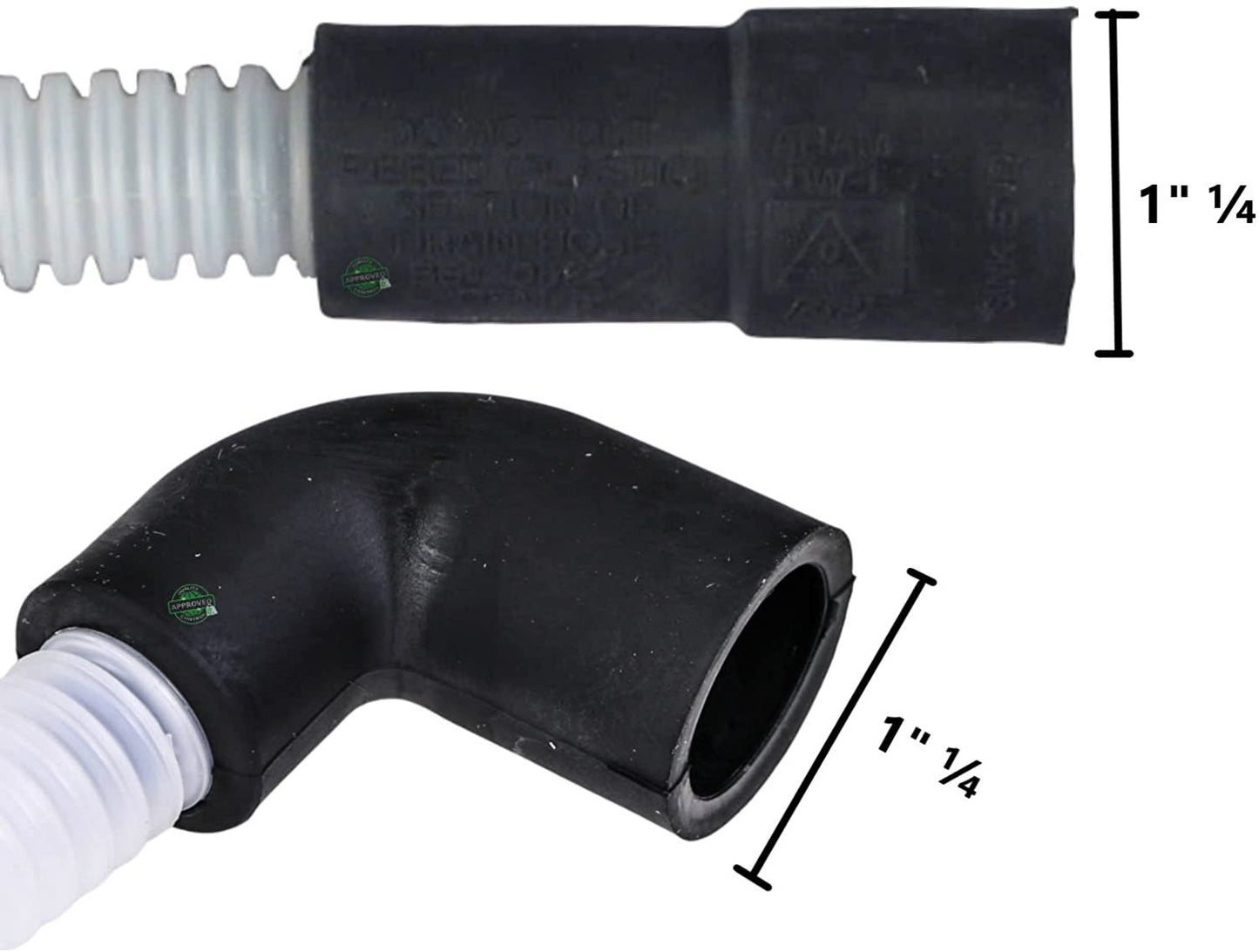 GlobPro PD00003145 AP6008189 PS11741322 EAP11741322 Diswasher Drain Hose 72" length Approx. Replacement for and compatible with KitchenAid Whirlpool Kenmore Heavy DUTY