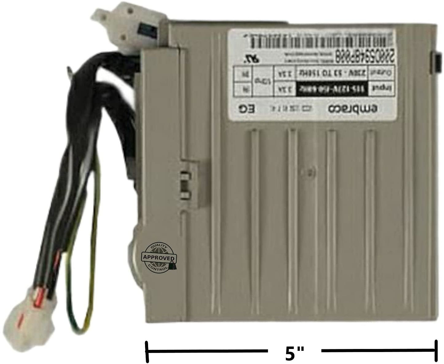 GlobPro PD00001555 EAP6883663 AP5669522 PS6883663 Frid. Inverter Control Board Kit 5" length Approx. Replacement for and compatible with General Electric Heavy DUTY