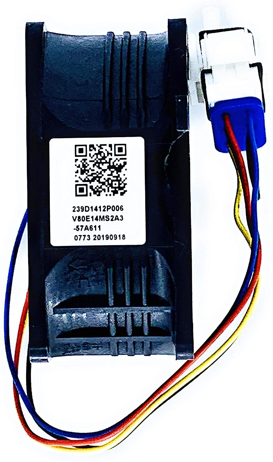 GE Refrigerator Evaporator Fan Motor WR60X26866, WR60X26033