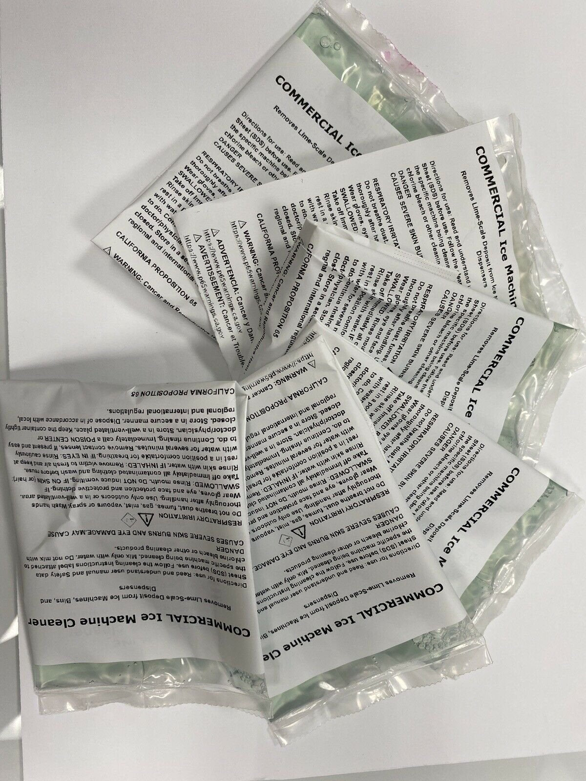 Replacement U-LINE Ice Machine Cleaner 6 Packet per BOX Fit 37050