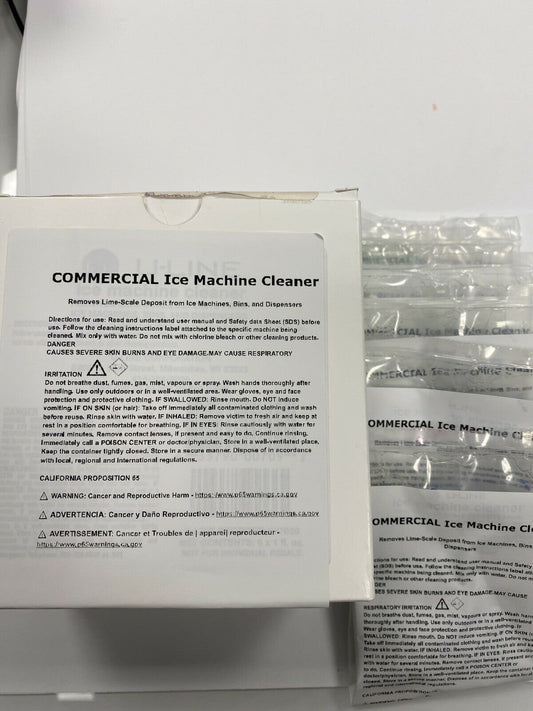Replacement U-LINE Ice Machine Cleaner 6 Packet per BOX Fit 37050