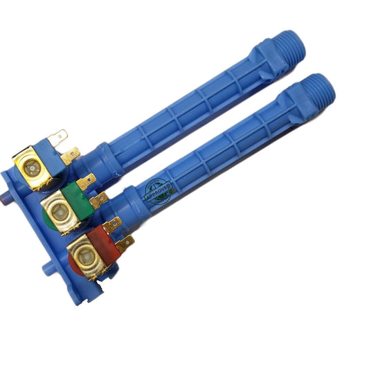 GlobPro 134866600 134371210 Washer Water Valve Replacement for and compatible with Frigidaire Electriolux OEM Manufacturer PS1145747, 1154727, AP3844428, 134870300, 1461080, PS2330891, AP4354012