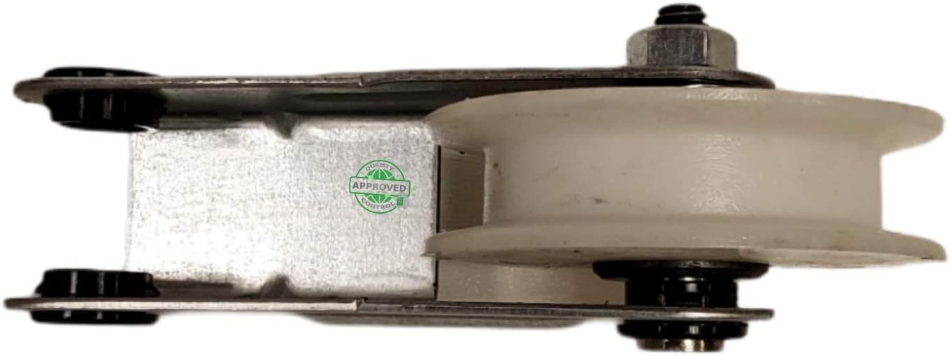 GlobPro 780774 Washer Idler Pulley 3 5/16" length Approx. Replacement for and compatible with Frigidaire Kenmore White Westinghouse Electrolux 780774 Heavy DUTY
