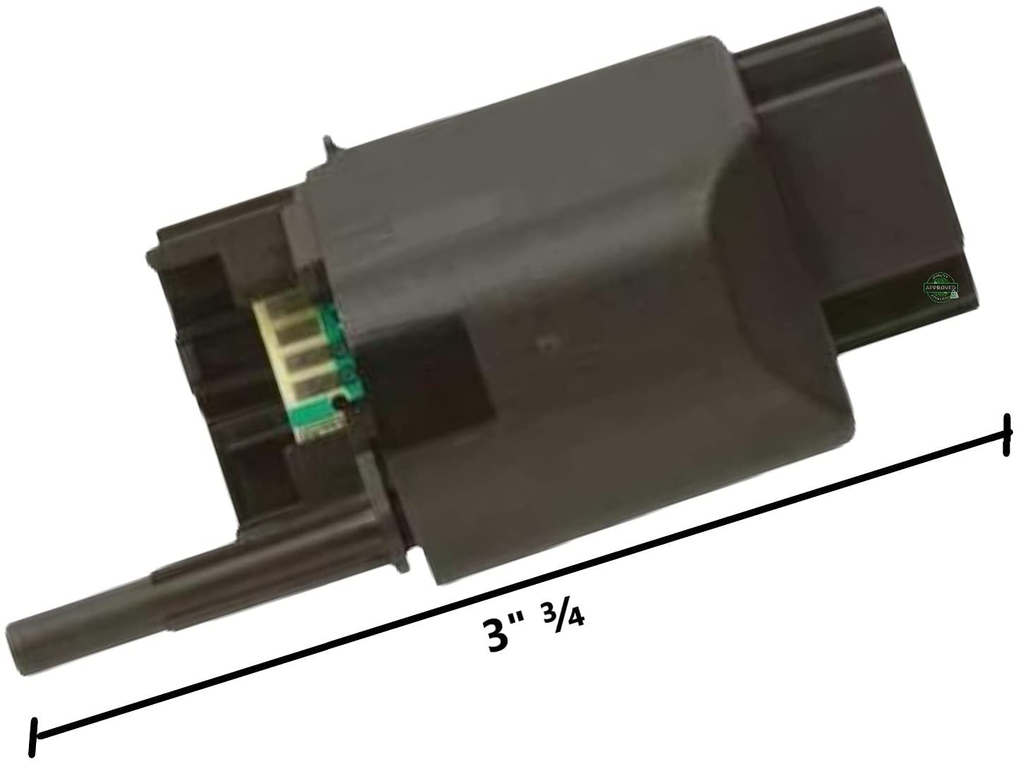 GlobPro W10249845 Washer Water Level Pressure Switch 3" ¾ length Approx. Replacement for and compatible with Whirlpool Kenmore Maytag Heavy DUTY