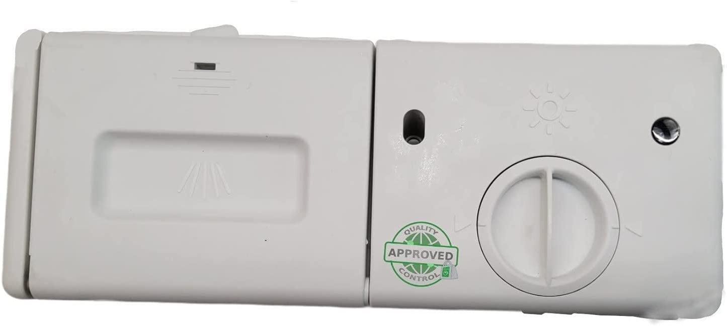 GlobPro PD00034769 EAP11770680 AP6038540 PS11770680 Diswasher Detergent & Rinse Aid Dispenser 8" length Approx. Replacement for and compatible with Frigidaire Kenmore Electrolux Heavy DUTY
