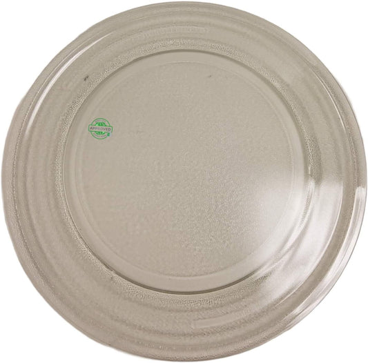 GlobPro 1087518 WB49X10122 Microwave Tray Glass Plate 14 3/16" Diameter Approx. Replacement for and Compatible with General Electric 1087518 WB49X10122 Heavy Duty
