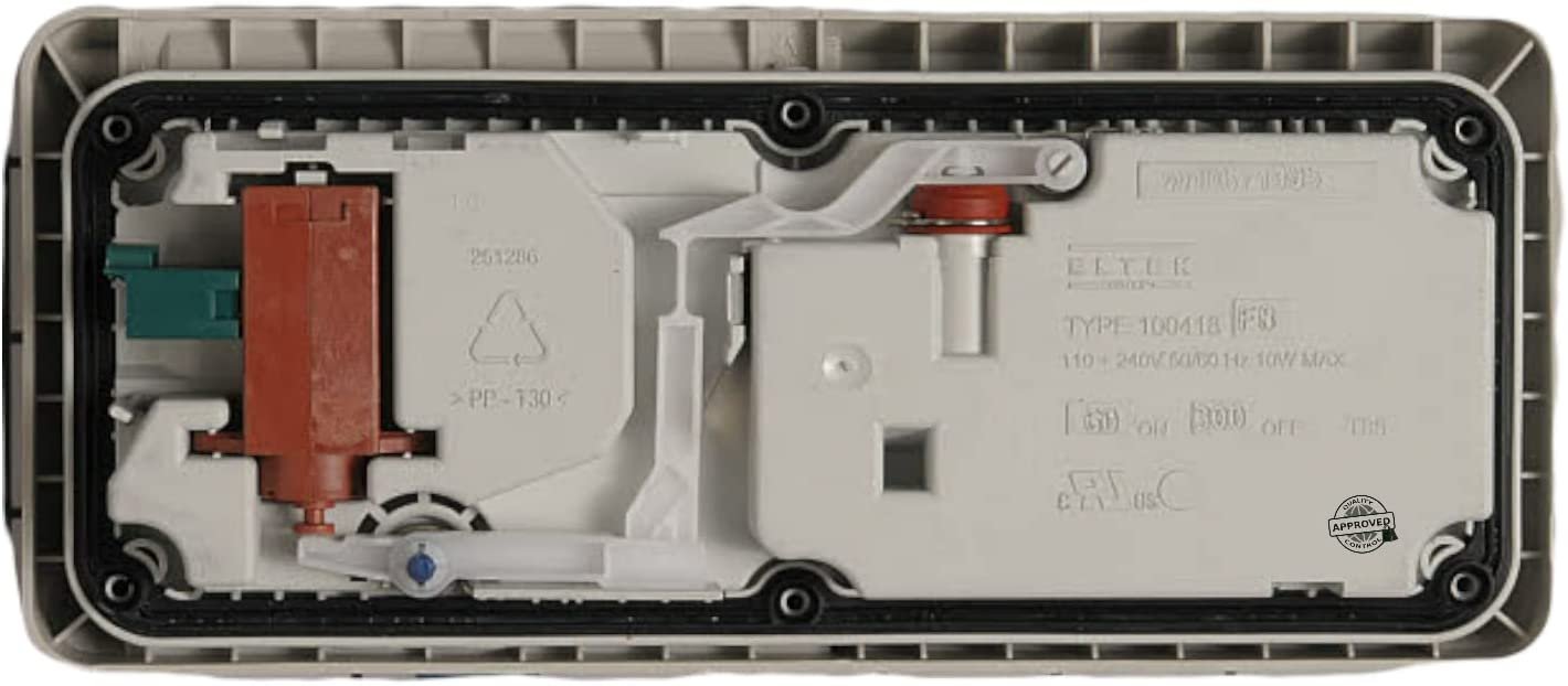 GlobPro W10428214 3449102 Diswasher Detergent dispenser 9" length Approx. Replacement for and compatible with Whirlpool Heavy DUTY