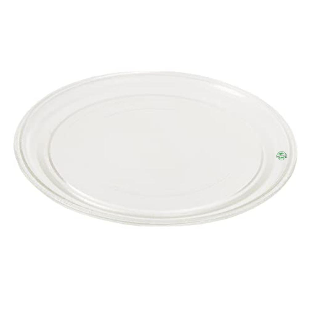 GlobPro 1055625 Microwave Glass Turntable Tray 13" Diameter Approx. Replacement for and Compatible with Frigidaire Heavy Duty