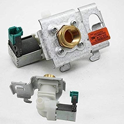 Global Products Washer Water Inlet Valve Compatible with Whirlpool WPW10158389 replaces W10158389 8558986 8558987