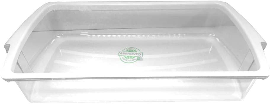 Glob Pro Solutions GS102 fits Door Shelf Bin Clear Plastic comes with frame Replacement for AP6019471-PS11752778-PD00003396-EAP11752778 Heavy DUTY