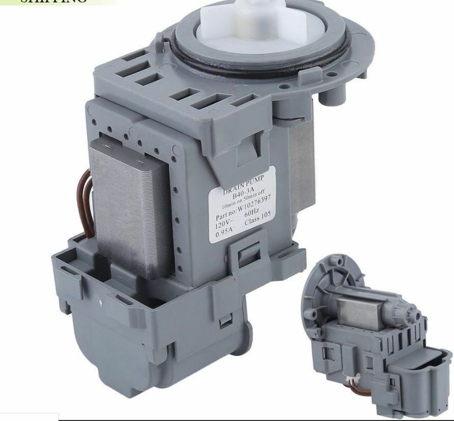 PRIORITY $5.95-Kenmore Washer Drain Pump ONLY Motor W10730972