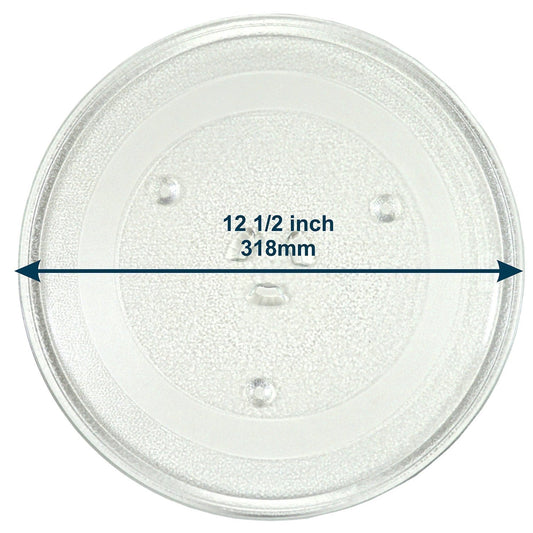 WB49X683GE Microwave 12 1/2 Glass Turntable Tray