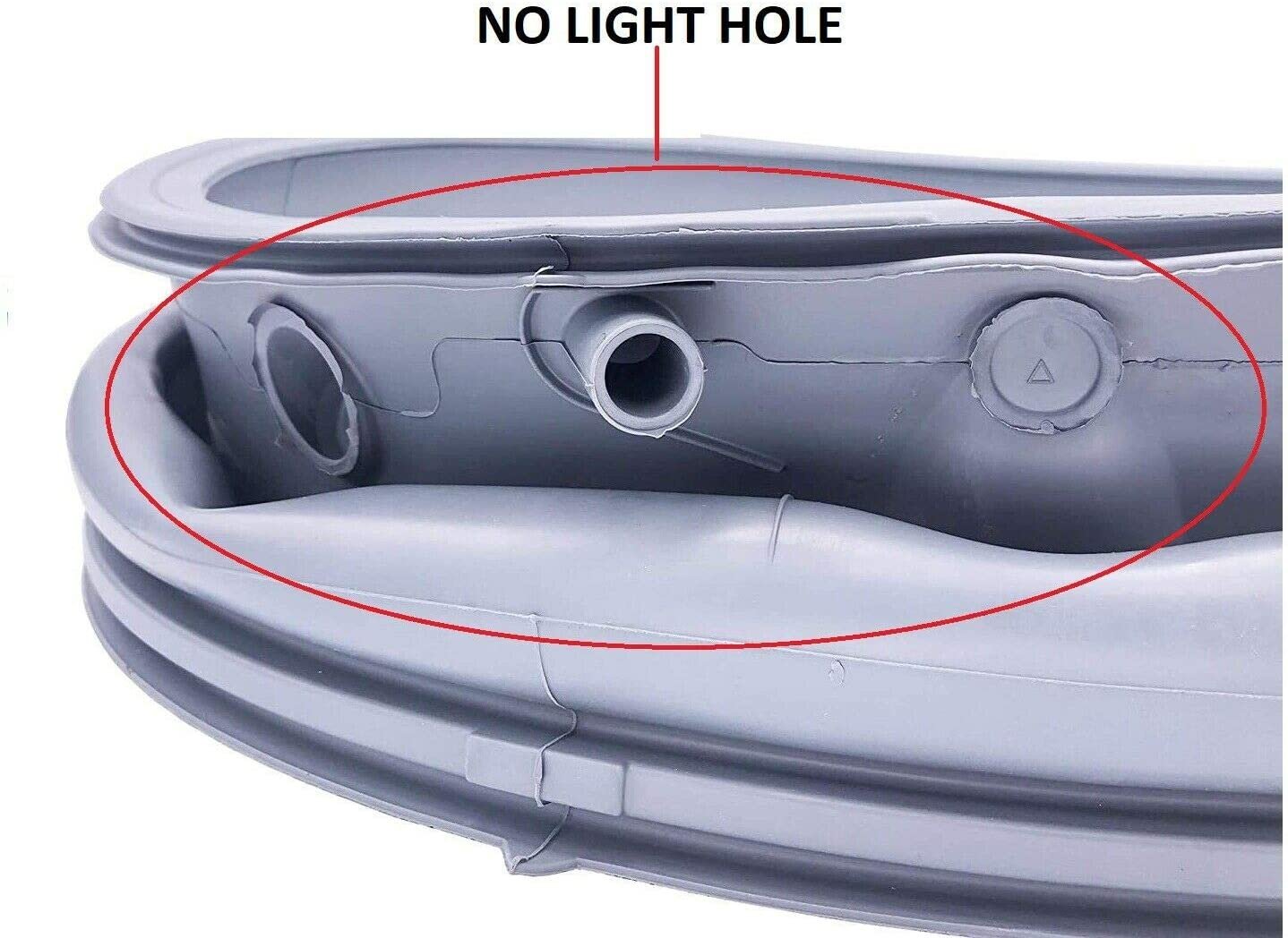 Global Solutions - 134728400 Washer Door Boot gasket Seal 19" Fits AP3886970-PS1156757