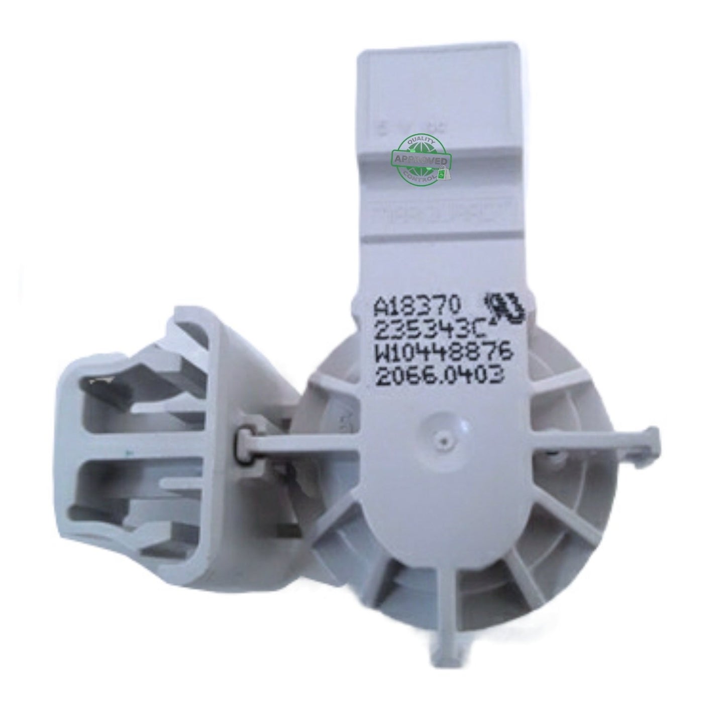 GlobPro WPW10448876 Washer Water Level Pressure Switch Replacement for and compatible with Maytag Whirlpool Kenmore Heavy DUTY