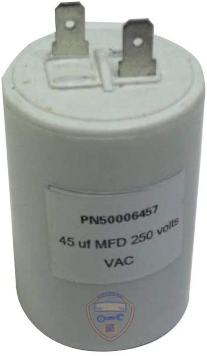EquipDr Washer Capacitor 45 mF 123C8355P008 Replacement for WH12X10462 Heavy DUTY