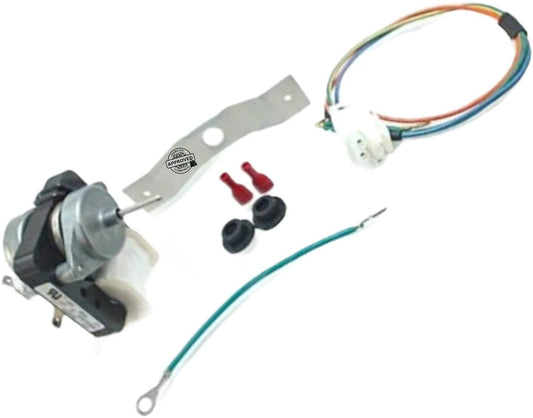 GlobPro UDQR002MGL Frigde Motor Evaporator Fan 1" ¼ shaft Approx. Replacement for and compatible with Panasonic Maytag Magic Chef Heavy DUTY